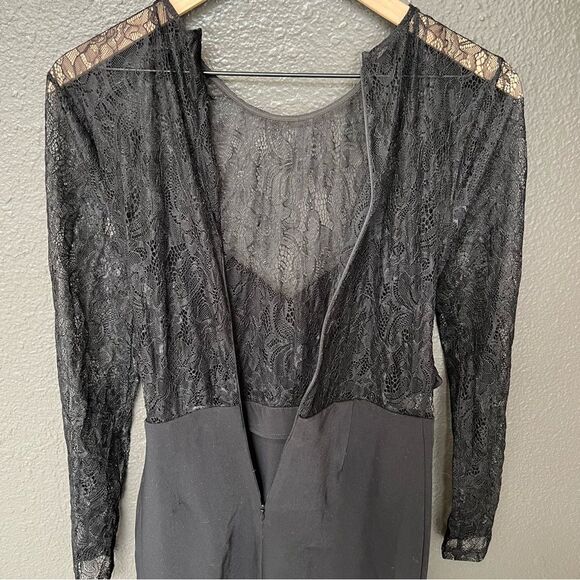 NWOT Revolve x About Us Mady Dress in Black | Size M - Picture 7 of 11